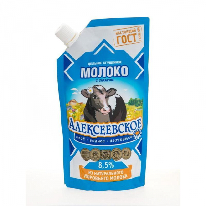 Молоко сгущенное Алексеевское