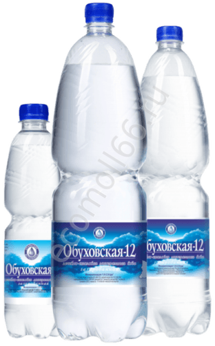 Минеральная вода Обуховская 12 1,5лх6шт